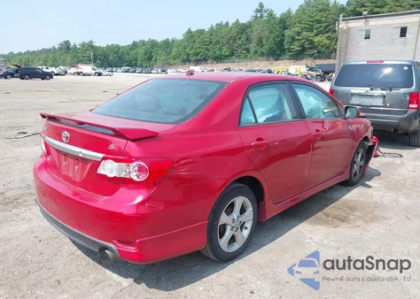 2013 Toyota Corolla S z USA, uszkodzony, nr VIN 5YFBU4EE7DP124819